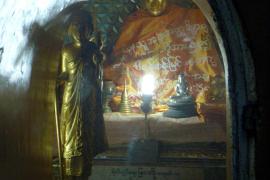 Temple of Bo Bo Aung Buddha. ( End section of cave where Bo Bo Aung Buddha can be seen.)